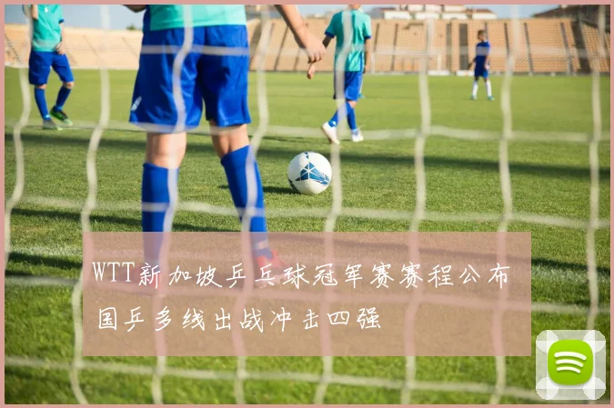 WTT新加坡乒乓球冠军赛赛程公布 国乒多线出战冲击四强
