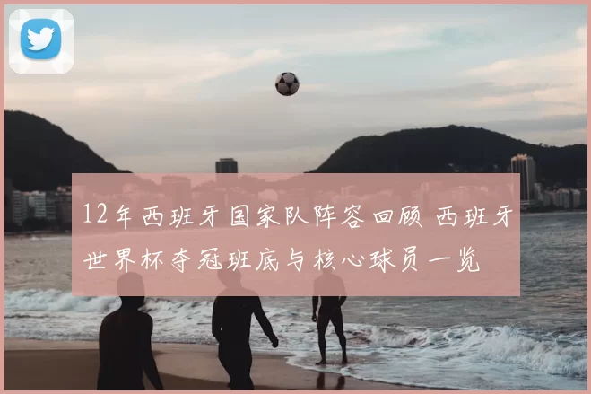 12年西班牙国家队阵容回顾 西班牙世界杯夺冠班底与核心球员一览