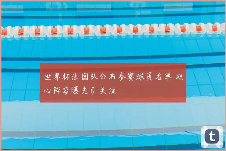 世界杯法国队公布参赛球员名单 核心阵容曝光引关注